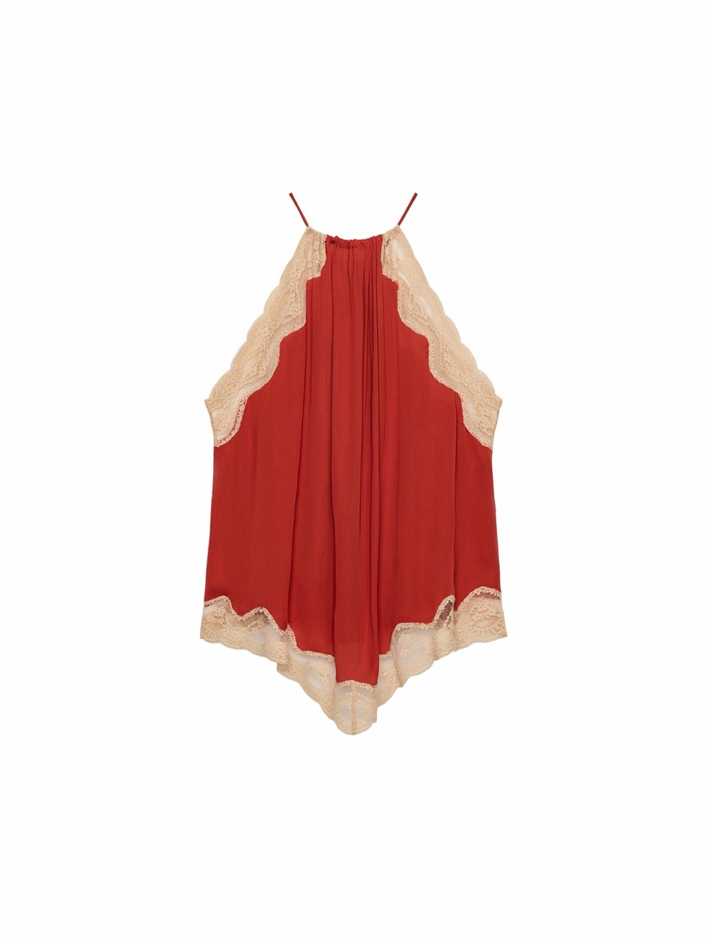 NWOT ZARA ZW Collection Halter Top Size S